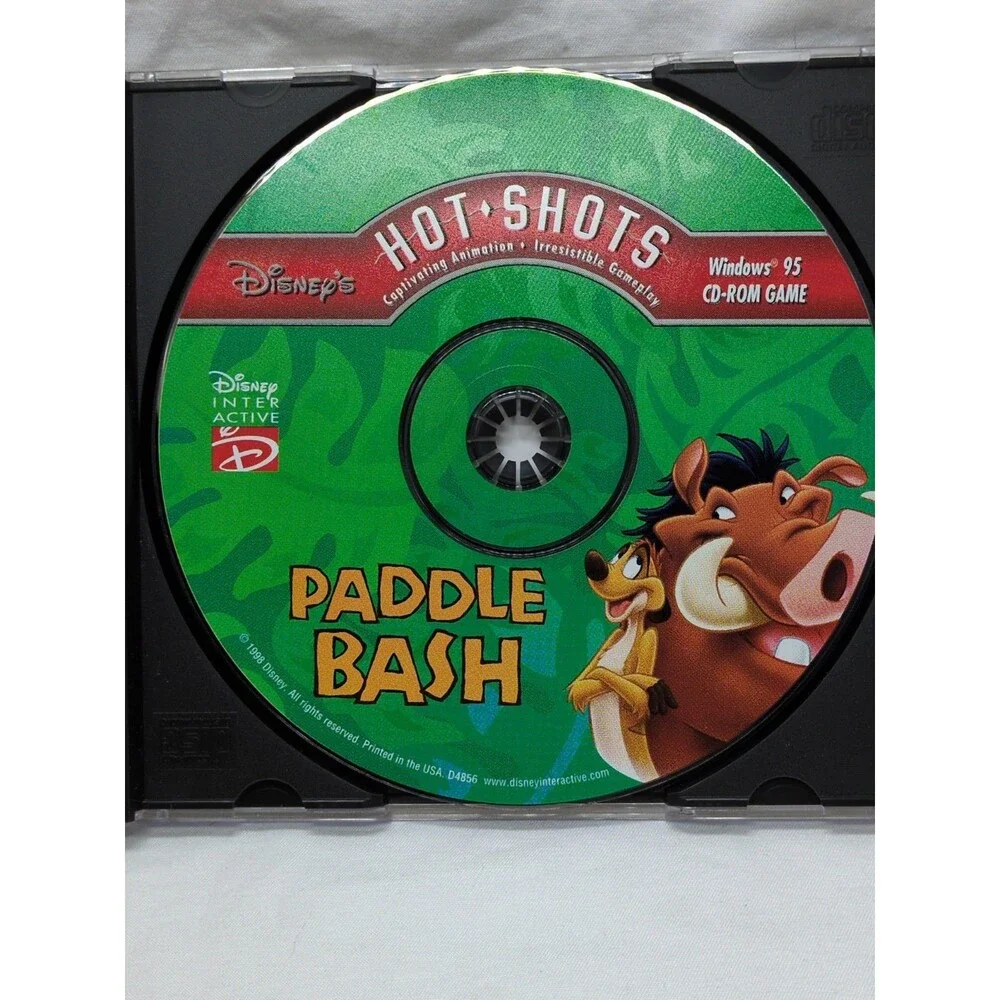 Hot Shots Paddle Bash CD-ROM Game